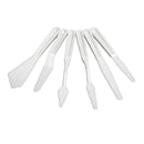 6 Pc Oil Painting Plastic Spatula Palette Set Kits For Art HOTSALE Craft Z8 R8L5