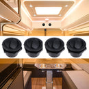 4 lots Marine Yacht Air Vent Conditioning Outlet Grill 70x45mm Black