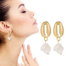 1 Pair Women Cluster Earrings Stud Drop Dangle Jewelry Party Earring F0L8 R3B6