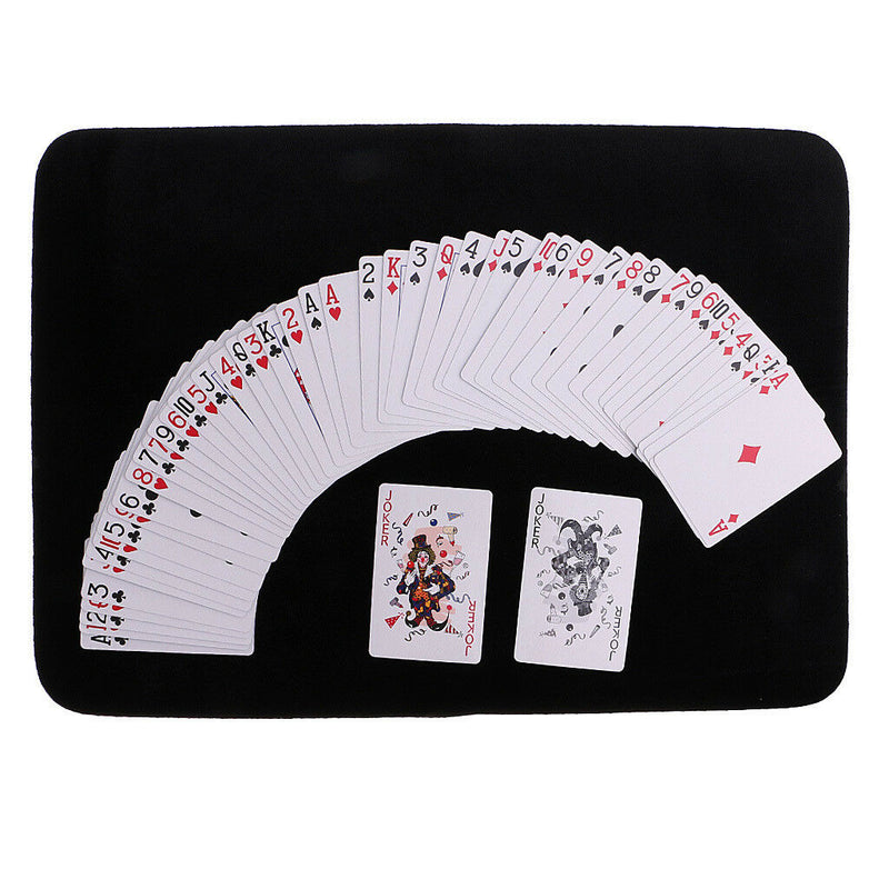 Card Mat 42x30cm Card Mat Magicians Card Pad for Poker Coin Magic Prop