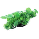 Plastic Green 8.7 inchWide Artificial Plants for Aquarium Fish Tank