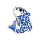 Fashion Animal Cartoon Fancy Carp Koi Brooch Pins Collar Badge Corsage Decor Men