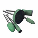5pcs/set Cylindrical Conical Rubber Grinding Heads Polishing Abrasive Tool