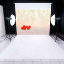 Heart Valentine Day Photographic Art Cloth Backdrop Wall Studio Family Prop