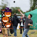 Halloween Games Pumpkin Bean Bag Toss Games 3 Bean Bags + Pumpkin Banner