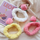 New Peach Wash Headbands Heart Women Girls Hair Band Sweet Korean Shower Ma