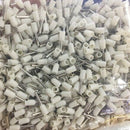 Wire Crimp Insulated Ferrule Pin Cord End Terminal AWG22 with 1000 Piece,Wh N6M6