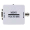 Mini HD VGA to BNC Video Converter Adapter Digital Switcher Box For HDTV Monit&M