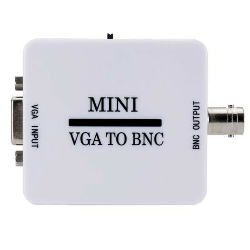 Mini HD VGA to BNC Video Converter Adapter Digital Switcher Box For HDTV Monit&M