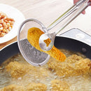 Stainless Steel Spoon Kitchen Oil-frying With Clip Kitchen Strainer Accessor.AU