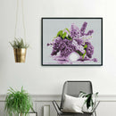 11CT Stamped Cross Stitch Kits DIY Flowers Needlework Craft Decor (M0048)