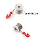 25T Steering Gear Servo Winch Wheel for 1/10 RC Crawler Car TRX4 RC4WD D90
