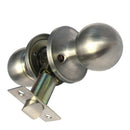 Copper Passage Keyless Door Lock Chromed Door Knob And Door Handle For Interior