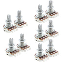 10pcs A500K OHM Audio POTS Guitar Potentiometer Replace for Electric Guitar