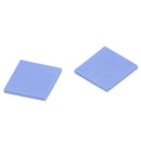 100x 10x10x1mm silicone thermal pad for conductive heat sink Insulation Pat
