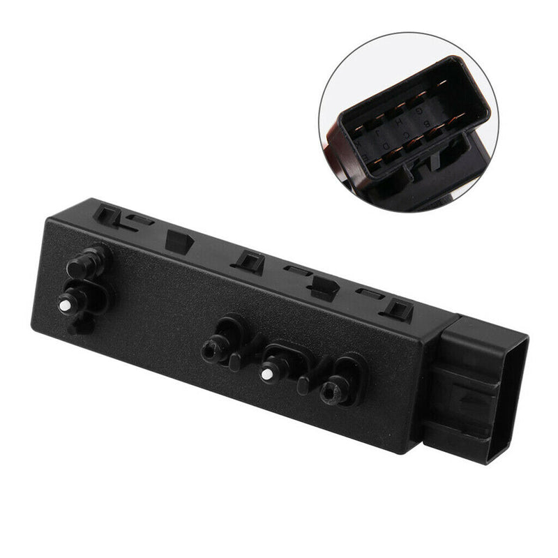 Power Seat Switch Adjuster Recline Switch Driver Side for GMC, Replace 25974714