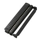 10 Pcs Black Dual Row 40 Pin IDC Socket Connector Female Header FC-40P S6A1