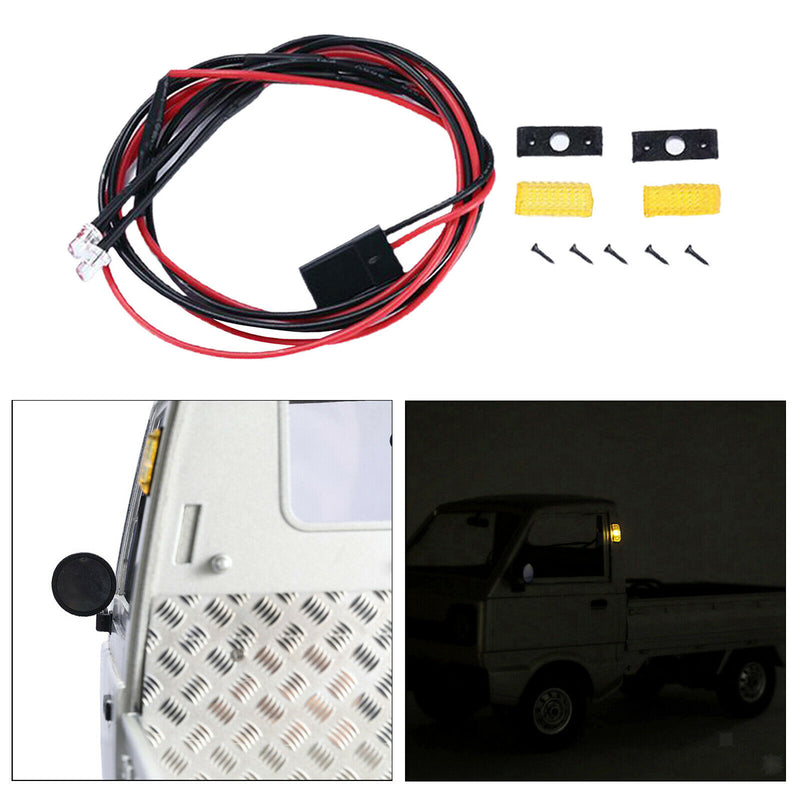RC Car Trunk Turn Light RC Car Lighting Parts Upgrades Parts Accessories for WPL