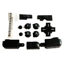 Black.button trigger hinge cover d-pad A B X Y set for nintendo ds lite HTLs MO