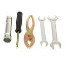 5 pieces Motorcycle Removal Repair Tool Kit with PVC Storage Bag