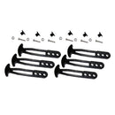 6 Set Ladder Strap Boarding Ladder Rubber Latch Band Retaining Rope Holder Part