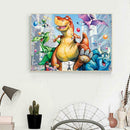 5D DIY Full Drill Diamond Painting Dinosaur Cross Stitch Mosaic Craft Kits