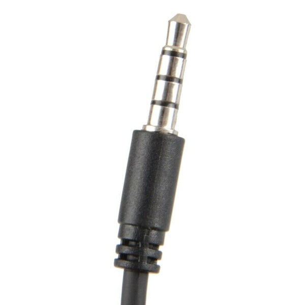 Surveillance Security Clear Coiled Acoustic Air Tube Earpiece PTT for iPhon Y1K3