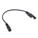 Coax Charging Cord DC 5.5*2.1mm Female Jack to SAE Plug Power Extension
