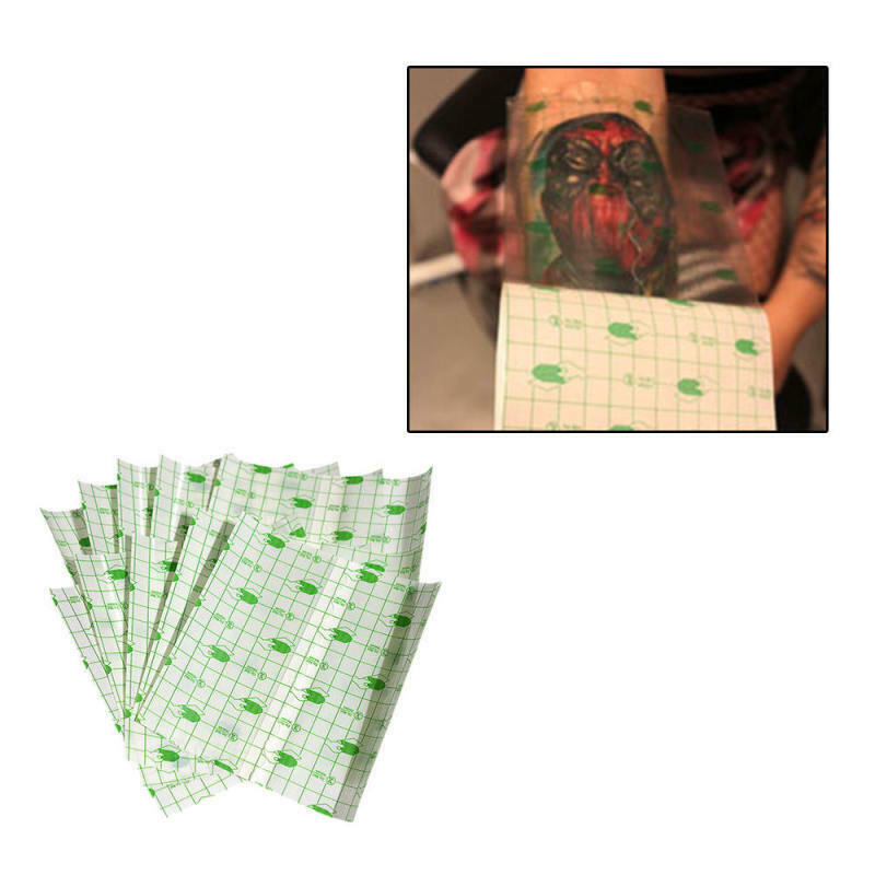 10pcs/Pack Waterproof Tattoo Repair Stickers Breathable Aftercare Tattoo Film