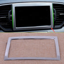 Dash Navi Screen Panel Chrome Cover Trim Frame Bezel fit for Kia Sportage 2017