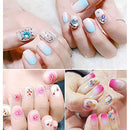 Nail Art Brush, Dual Tipped Ombre Nail Art Sponge Brush for DIY Gradient Bl O6B6