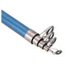 2.1M 6.89FT Telescopic Fishing Rod Tackle Travel Spinning Fishing Carbon fi