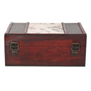 Treasure Box 9.0inch Retro Stamps Small Trunk Box for Jewelry Storage,Treas