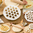 DIY Dumpling Maker Mould 19 Holes Ravioli Dough Press Cutter Kitchen Tool New