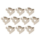 10pcs 5/8 Stainless Steel Marine Boat Hook Support Clips