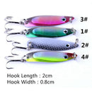 Simulate Hard Sequins Fishing Lures Bionic Artificial Lifelike Fishing Baits