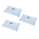 3x Cotton Spa Half Massage Table Cover Beauty Bed Face