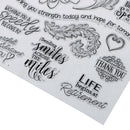 happy birthday transparent clear silicone stamp for diy scrapbooking photo deco`