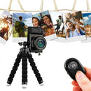 Portable Mini Flexible Sponge Octopus Tripod + Bluetooth ShutterÃ‚Â for Cellphone