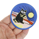 Cat Fabric Patch Embroidered Sew on Patches For Clothing DIY Decoration3C TOP M&