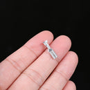 100x 4.8mm Crimp Terminal Female Spade Connector 22-16AWG w/ Insulating Sleeve Z