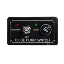 Bilge Pump Switch 3-Way Toggle Switch ON-OFF-ON Manual / Off / Auto 12V
