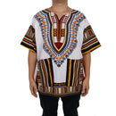 2x Men's Short Sleeve Dashiki Colorful African Festival Tribal Top Poncho
