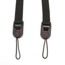 Quick Release DSLR Camera Cuff Wrist Belt+Leash Shoulder Strap Sling ABS Buckle