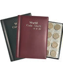 120 Grids Coins Souvenir Coins Currency Collector PU Album Book  Black