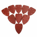 50 Pieces Mouse Detail Sander Sandpaper Sanding Paper Hook and Loop Assorte