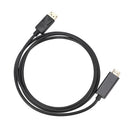 1.8M DP to HDMI Cable 1080P Male to Male DisplayPort to HDMI Audio Adapter