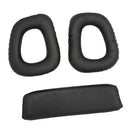 Replacement Headband Pad And Synthetic Piping Earpads Repair Kit for Logitech