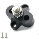 2pcs Bus Bar Terminal Blocks Single M8 Positive Power Distribution Studs
