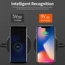 Qi Wireless Charger 3.0 10W Fast Wireless Charging USB Charger Pad Dock Metal